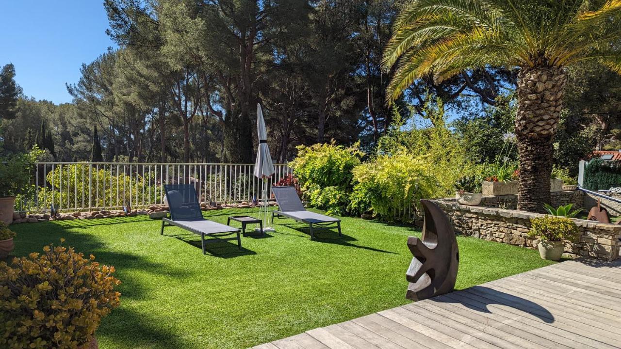 Villa Serena - Piscine, Tennis - Plage Sable 700M La Ciotat Dış mekan fotoğraf